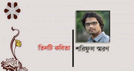 তিনটি কবিতা । শরিফুল স্মরণ