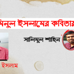 আমিনুল ইসলামের কবিতায় নদী । সালিমুল শাহিন